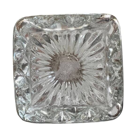 Vtg MCM Square Austin Nichols & CO Glass Decanter Bottle Cork Stopper Barware - Picture 7 of 10